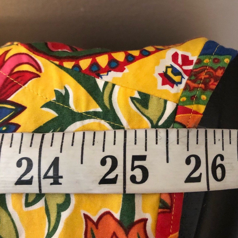 Ralph Lauren Vintage 90’s MultiColor Paisley Floral Button Down Shirt,Size-XL - Picture 12 of 16